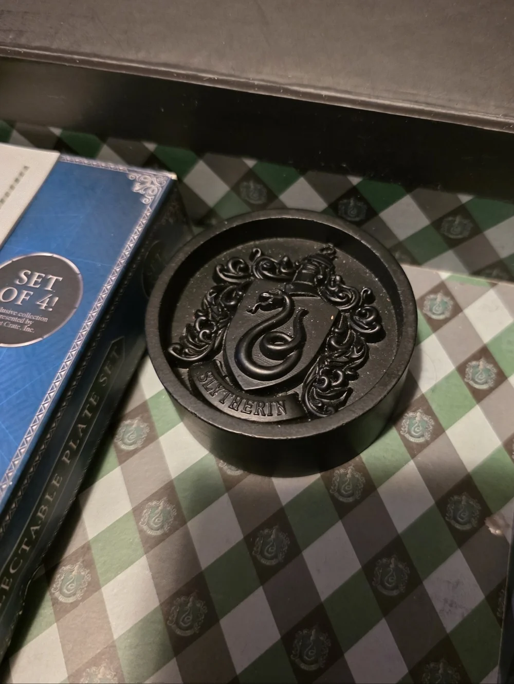 Harry Potter Slytherin Decorative Box - Black and Silver And Mystery Lot